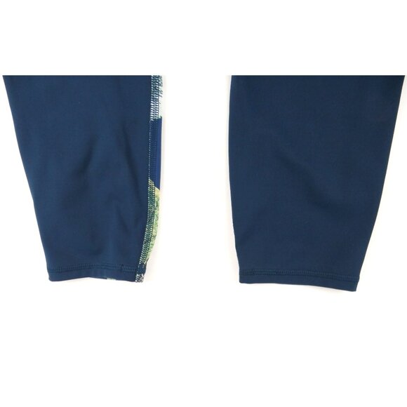 Athleta Blue Floral Print Tight XSP - Picture 6 of 11